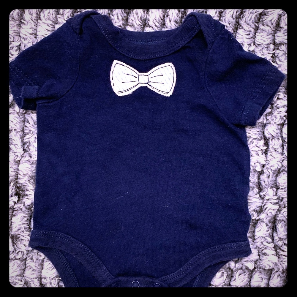 NB Bowtie Onesie
